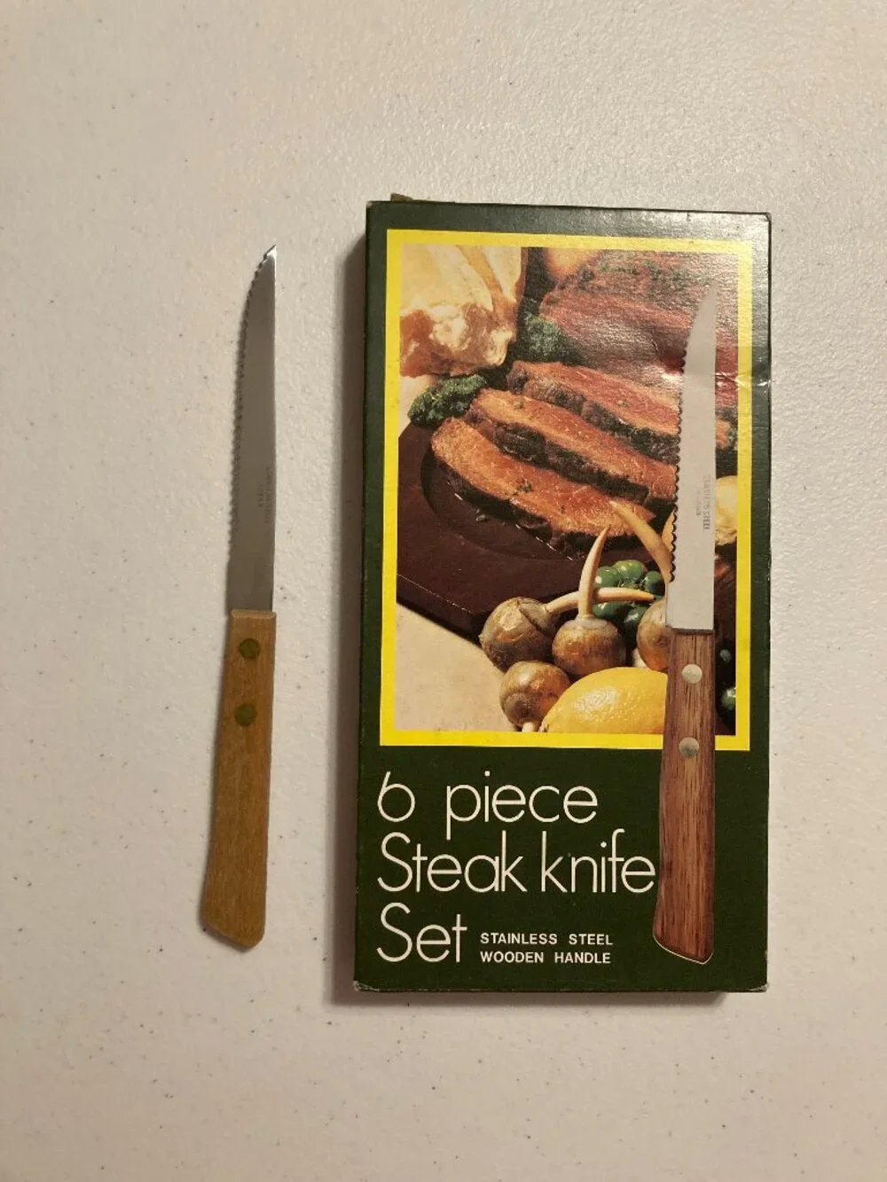 Vintange 6 Piece Knife Set (Make in Japan